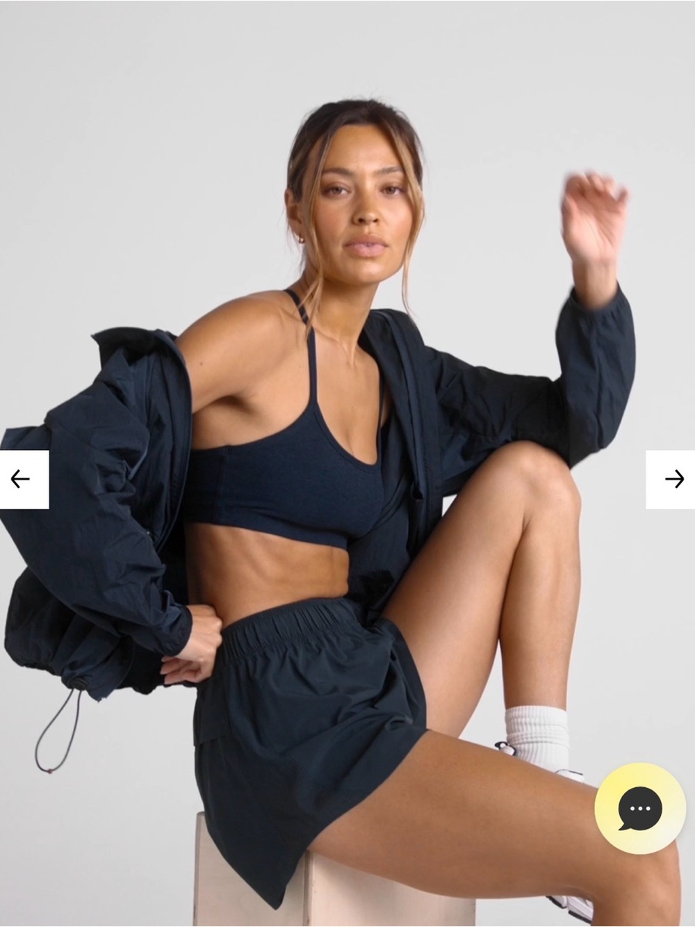 Beyond Yoga Soulmate 2.5 Short S BNWT Navy Perfect Short SOLD OUT ONLINE